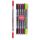 Pisaki Fibracolor Dual Point dwustronne, 6 kolorów